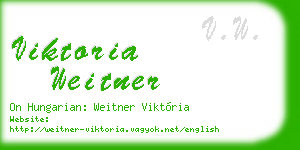 viktoria weitner business card